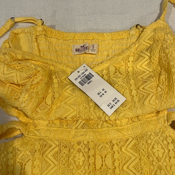 NWT Hollister yellow sun ☀️ dress - Picture 4 of 5